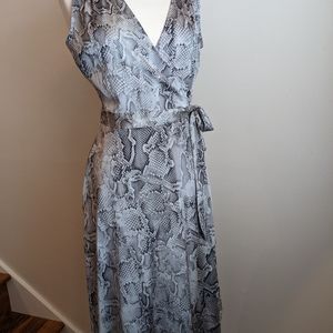 WHBM - sz0 Lunar Python/Snake Dress